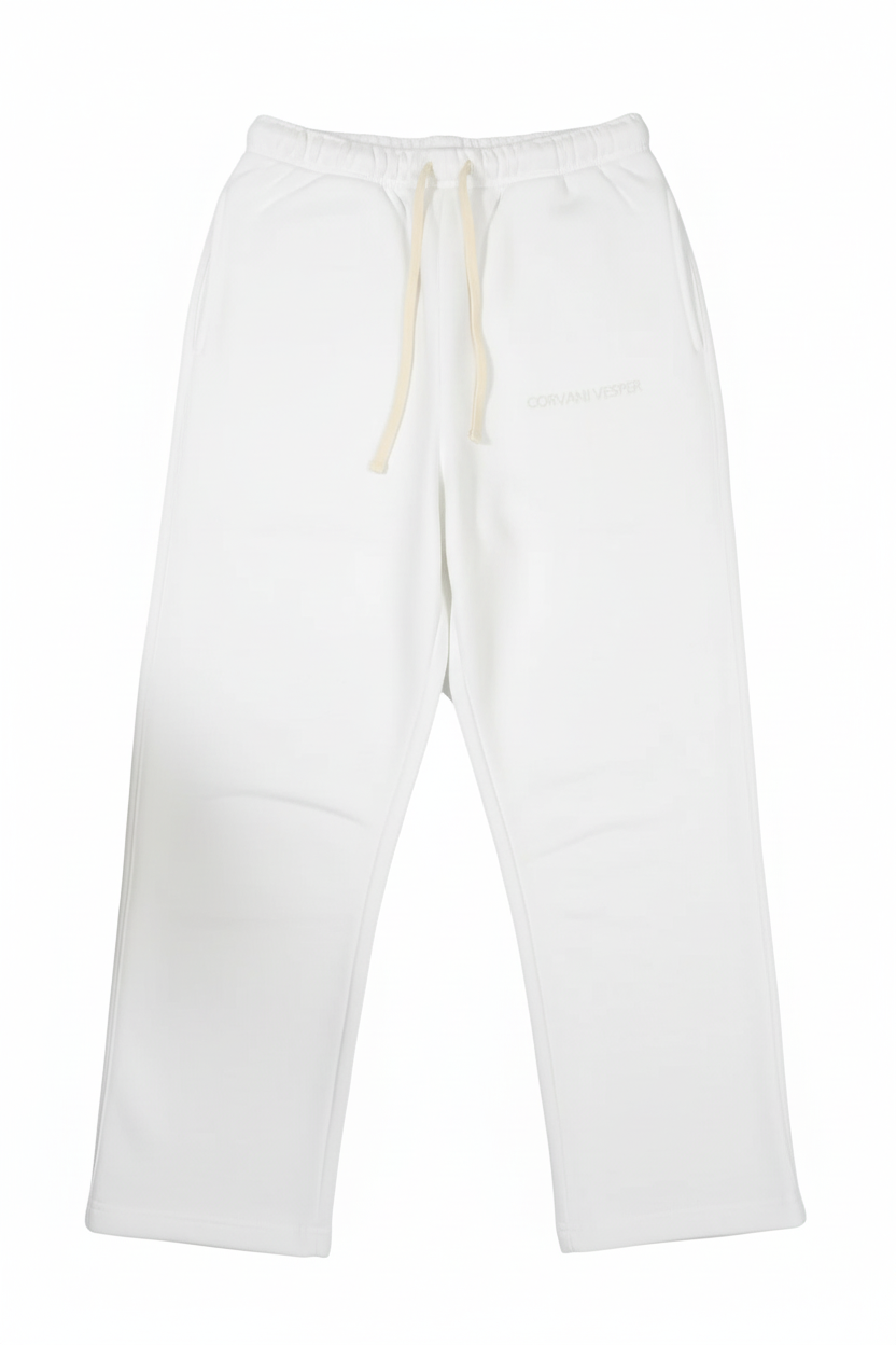 Corvani Vesper Classico L Edition Sweatpants In White
