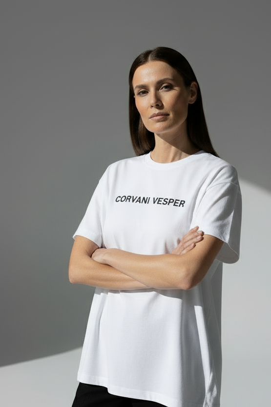Corvani Vesper Crest T-shirt Donna - CORVANI VESPER