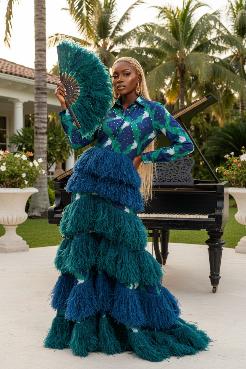 The Cascata Gown — Riviera Diamanté