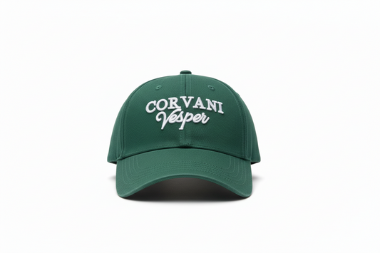 Corvani Vesper Signature Cap In Leaf Green - CORVANI VESPER