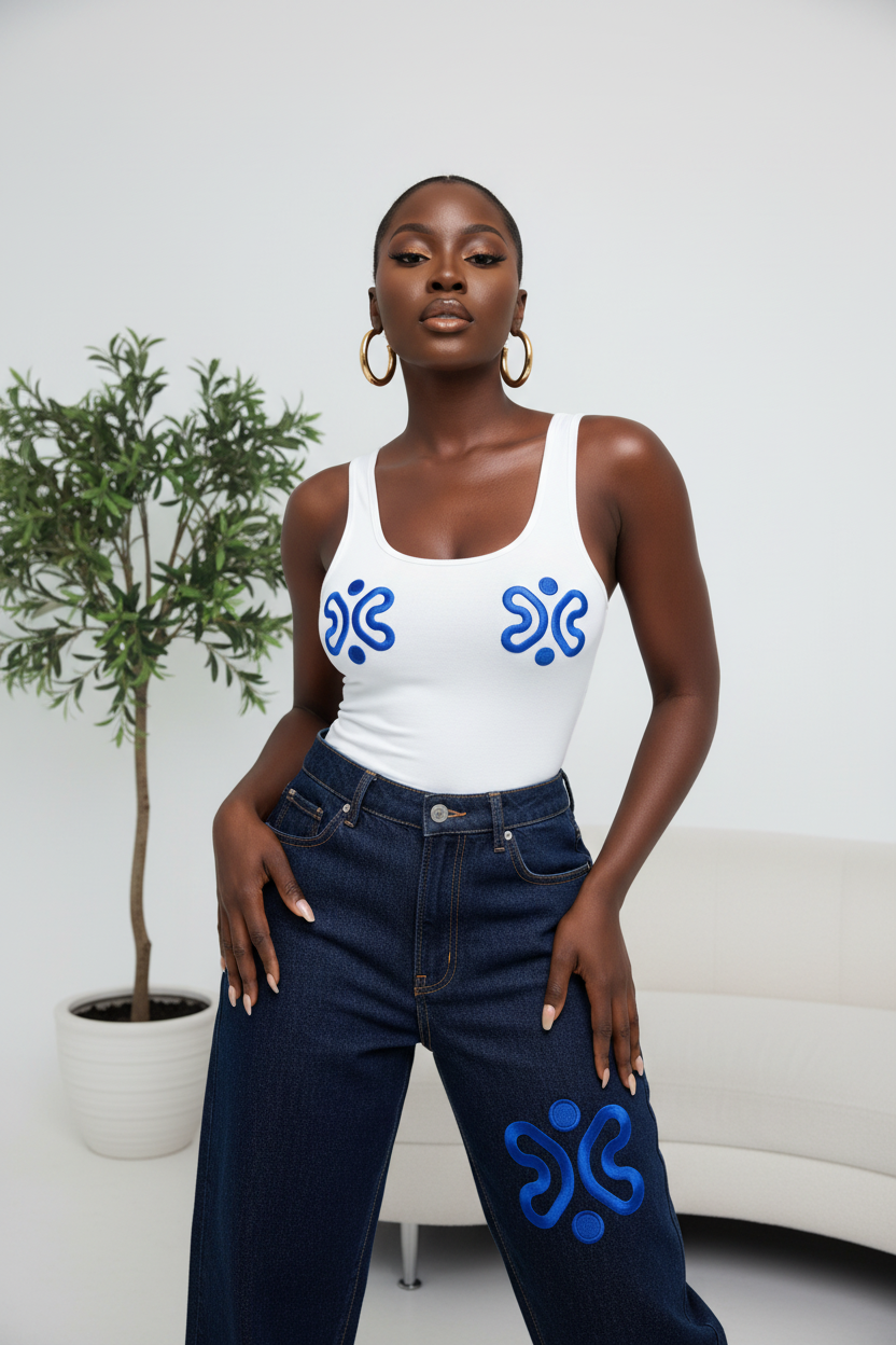Sigillo Ribbed Tank Top