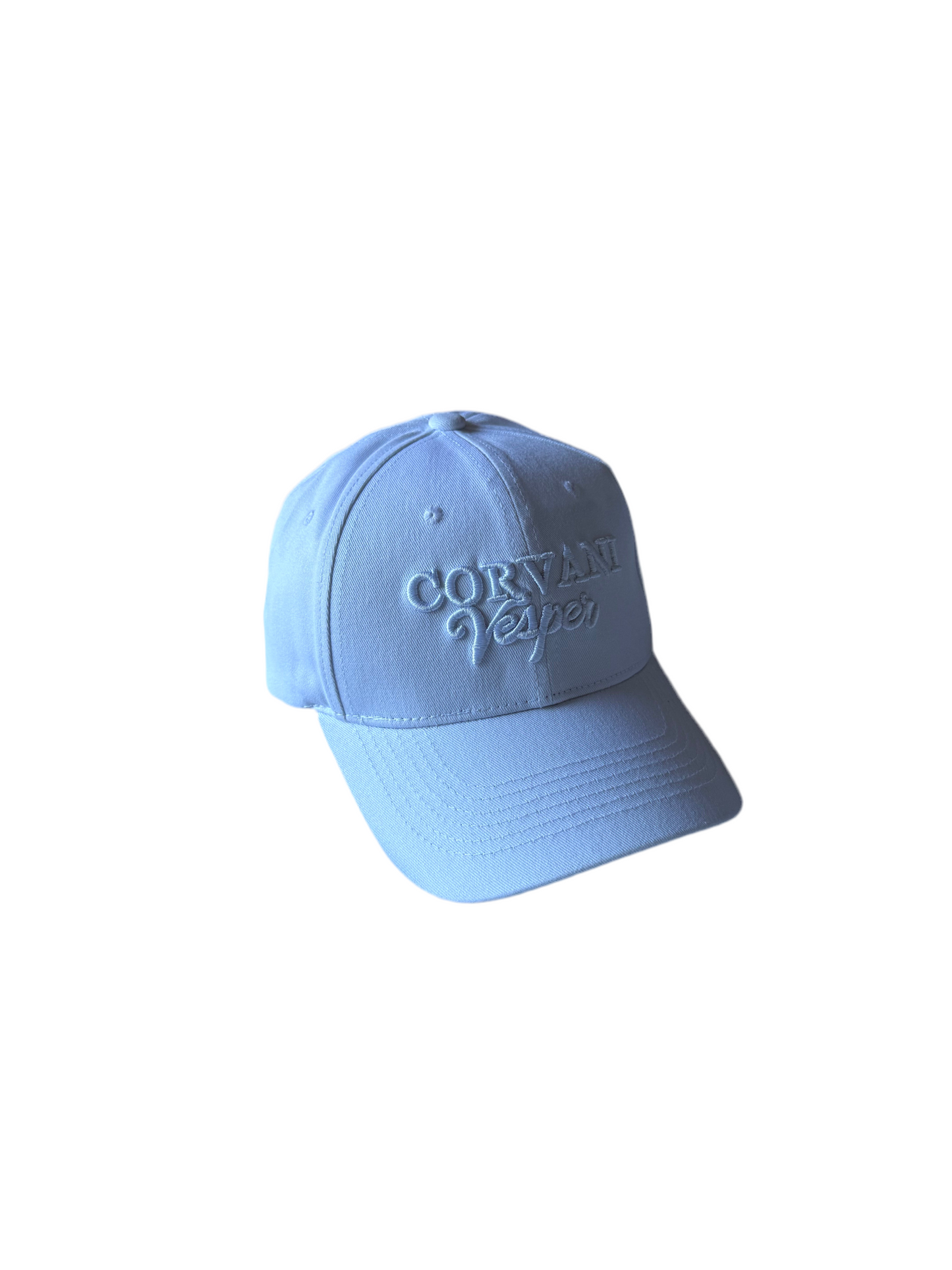 Corvani Vesper Signature Cap In White