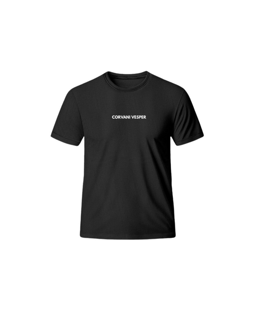 The Corvani Vesper T-Shirt Nero