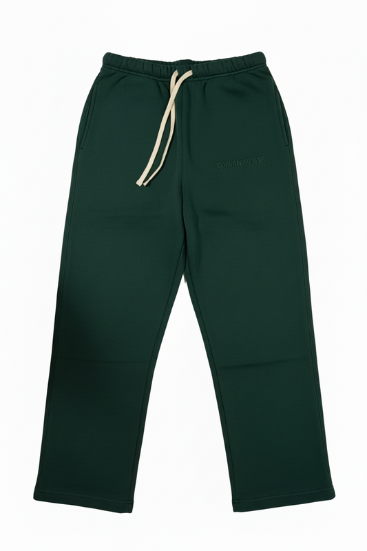 Corvani Vesper Classico L Edition Lounge Pant Dark Green