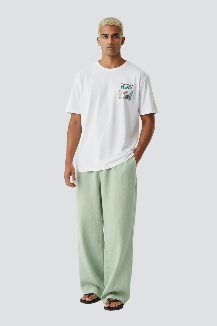Corvani Vesper Vita Al Mare T-shirt featuring a stylish design, casual fit, and vibrant artwork on soft fabric.