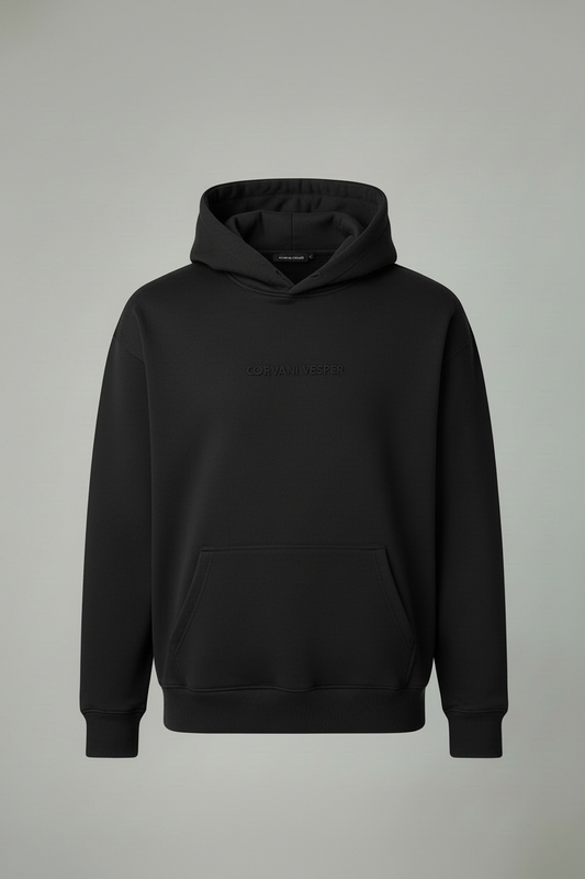 Corvani Vesper Classic L Edition Hoodie Black - CORVANI VESPER