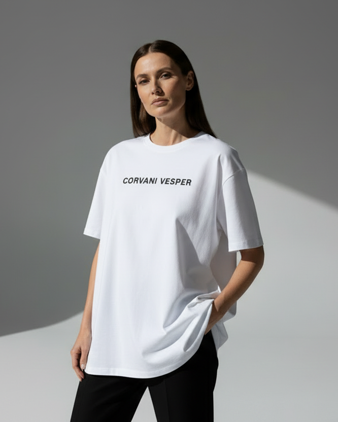 Corvani Vesper Crest T-shirt Donna - CORVANI VESPER