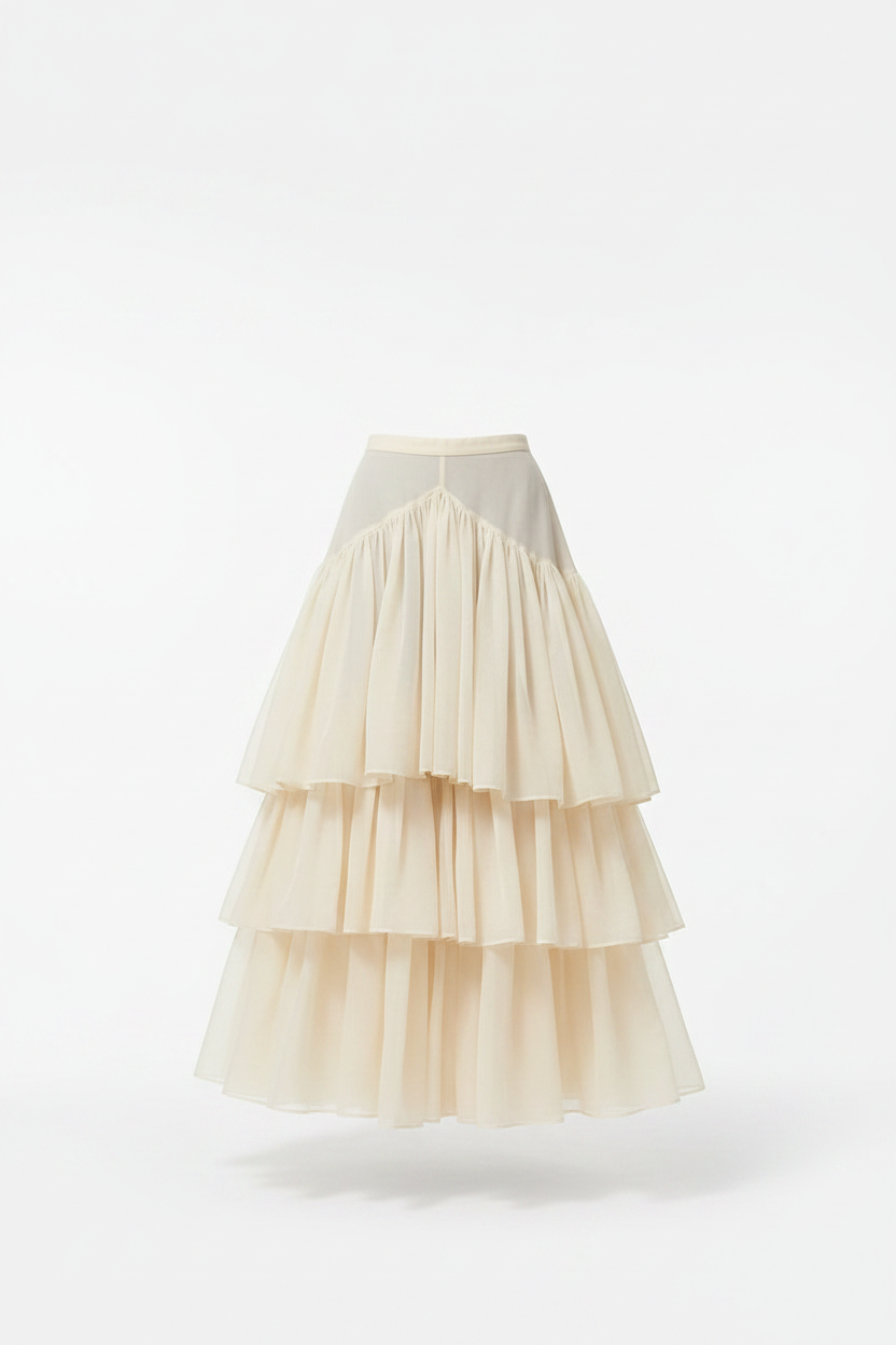 Marosa Tiered Skirt