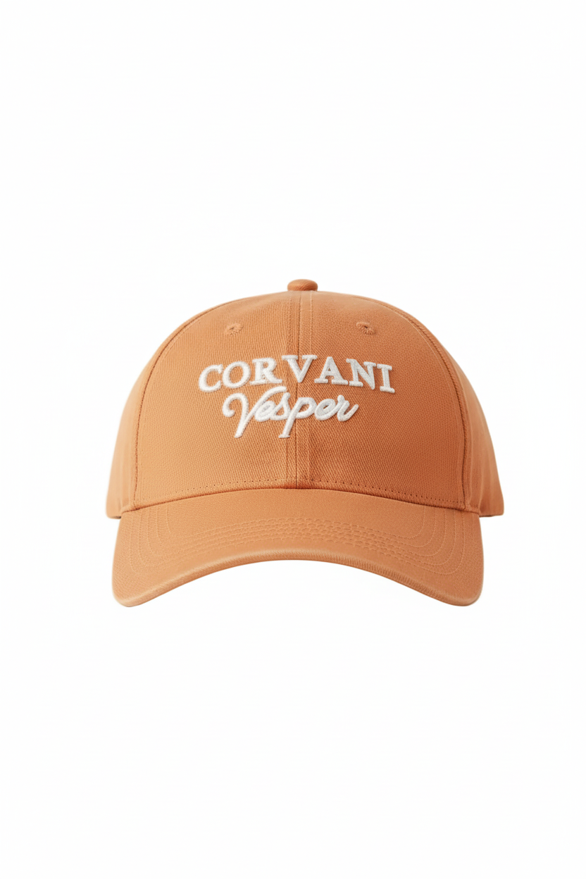 Corvani Vesper Signature Cap In Pumpkin Orange - CORVANI VESPER