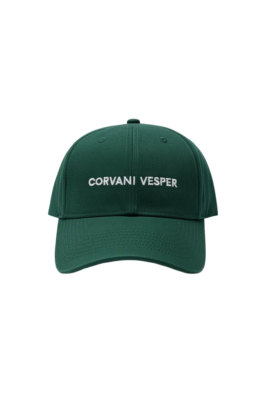 Corvani Vesper Classic baseball cap in Vesper Green, featuring a curved brim and adjustable strap, made of durable fabric.