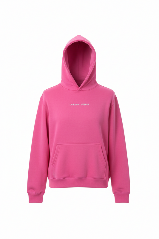 Corvani Vesper Classico L Edition Hoodie In Pink