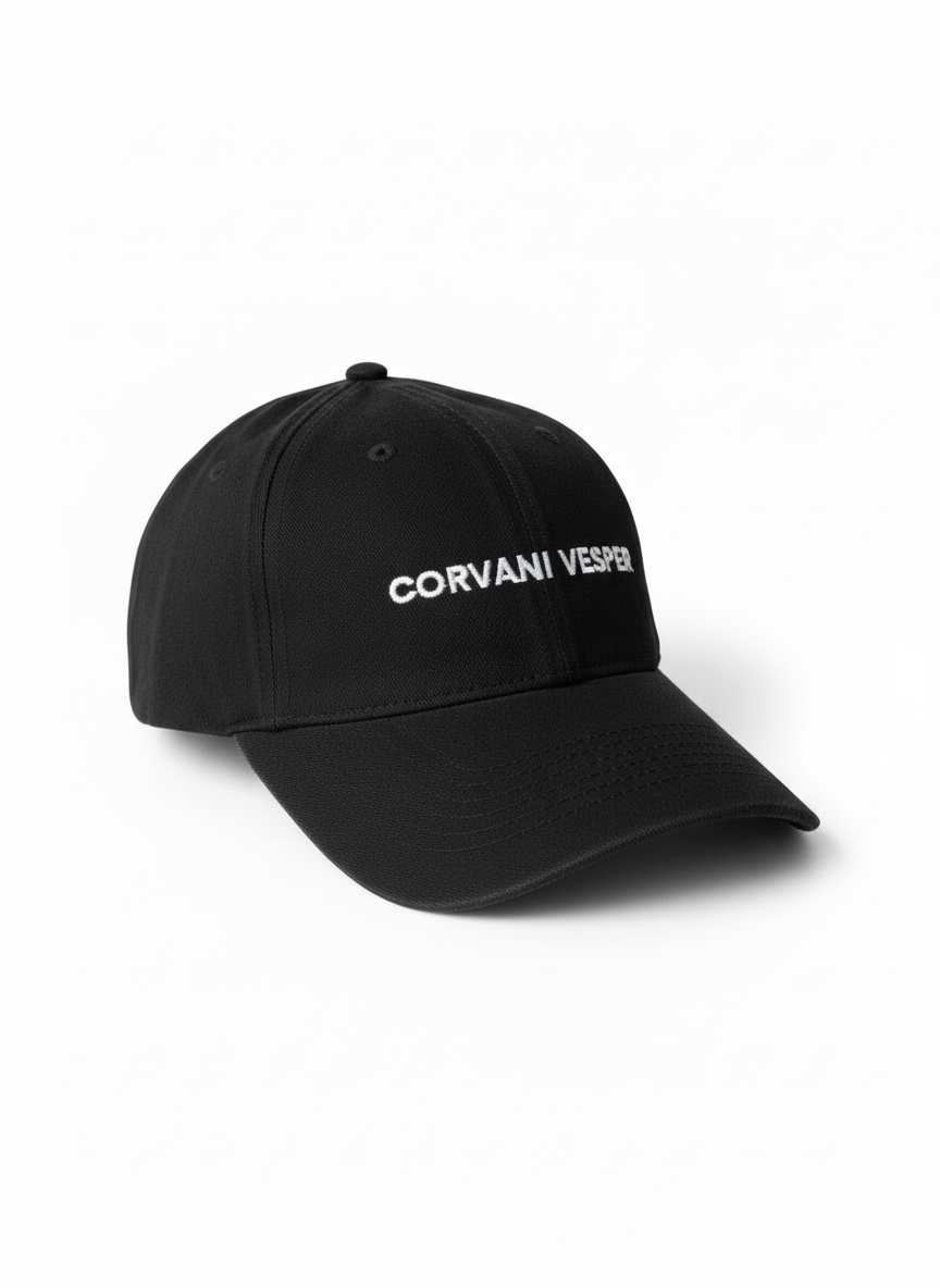 Corvani Vesper Embroidered Baseball Cap In Cotton - CORVANI VESPER