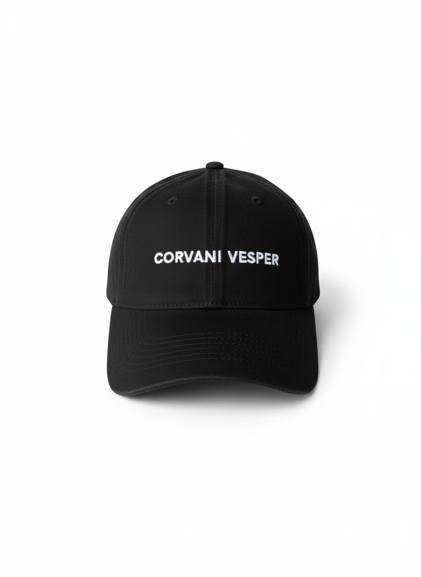 Corvani Vesper Embroidered Baseball Cap In Cotton - CORVANI VESPER