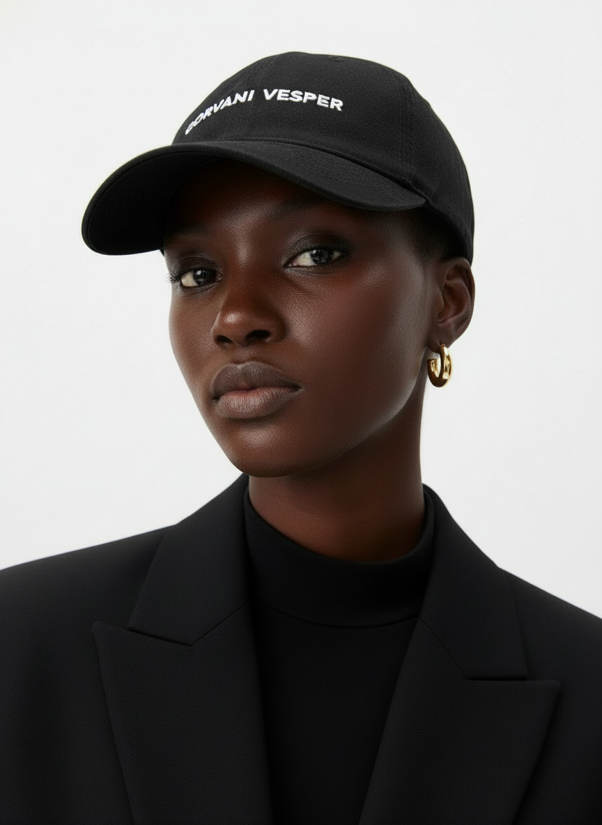 Corvani Vesper Embroidered Baseball Cap In Cotton - CORVANI VESPER